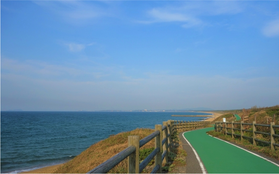 遠賀・宗像自転車道（遠賀郡岡垣町）
